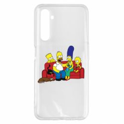 Чехол для Realme 6 Pro Simpsons At Home - PrintSalon