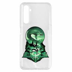 Чохол для Realme 6 Pro Slytherin collage - PrintSalon