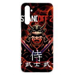 Чехол для Realme 6 Pro Standoff Samurai And Fire