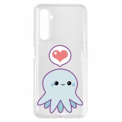 Чехол для Realme 6 Pro Sweet Octopus - PrintSalon