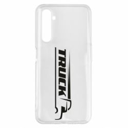 Чехол для Realme 6 Pro Truck simple art - PrintSalon