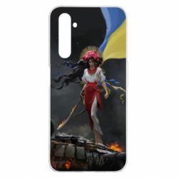 Чохол для Realme 6 Pro Українка захисниця - PrintSalon