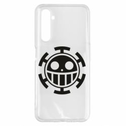 Чехол для Realme 6 Pro Ван Пис флаг Трафальгара - PrintSalon