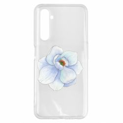 Чехол для Realme 6 Pro Watercolor flower - PrintSalon