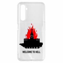 Чехол для Realme 6 Pro Welcome to Hell - PrintSalon