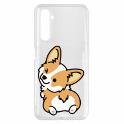 Чехол для Realme 6 Pro Winking Corgi - PrintSalon