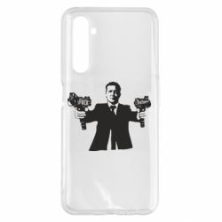 Чехол для Realme 6 Pro Zelensky fuck putin - PrintSalon