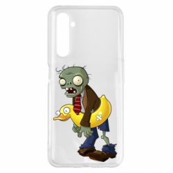 Чехол для Realme 6 Pro Zombie with a duck - PrintSalon