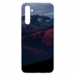 Чохол для Realme 6 Red mountains - PrintSalon