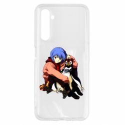 Чехол для Realme 6 Rei Ayanami and Pen Pen - PrintSalon