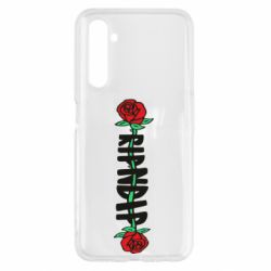 Чехол для Realme 6 RipnDip rose - PrintSalon