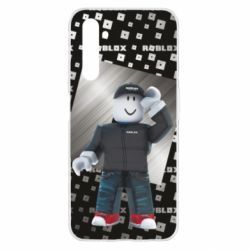 Чохол для Realme 6 Roblox And Metal Logo - PrintSalon