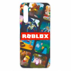 Чехол для Realme 6 Roblox frames - PrintSalon