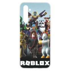 Чехол для Realme 6 Roblox персонажи - PrintSalon