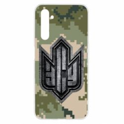 Чехол для Realme 6 РУССКИЙ ВОЕННЫЙ КОРАБЛЬ ІДІ НА ХУЙ! ВСУ - PrintSalon