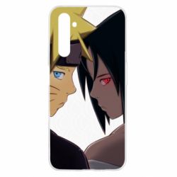Чохол для Realme 6 Sasuke with Naruto - PrintSalon