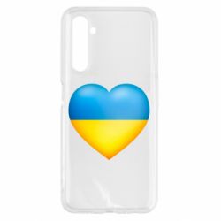 Чехол для Realme 6 Серце патріота - PrintSalon