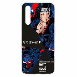 Чохол для Realme 6 shattered Itachi art - PrintSalon