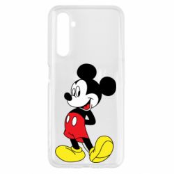 Чехол для Realme 6 Smiling Mickey - PrintSalon