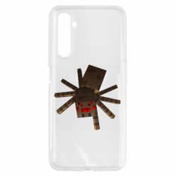 Чехол для Realme 6 Spider from Minecraft