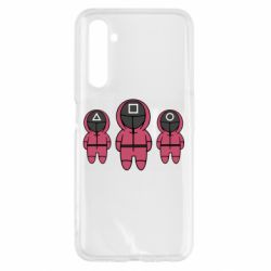 Чохол для Realme 6 Солдати гра в Кальмара - PrintSalon