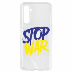 Чехол для Realme 6 Stop this war - PrintSalon