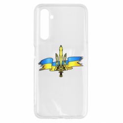 Чехол для Realme 6 Украина трезубец - PrintSalon