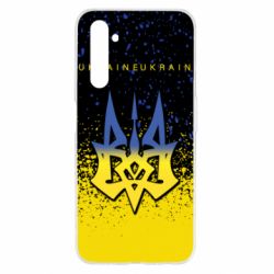 Чохол для Realme 6 Ukraine, yellow blue - PrintSalon