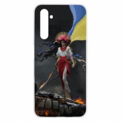 Чохол для Realme 6 Українка захисниця - PrintSalon