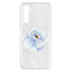 Чехол для Realme 6 Watercolor flower - PrintSalon