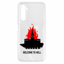 Чехол для Realme 6 Welcome to Hell - PrintSalon