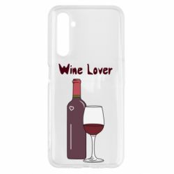 Чохол для Realme 6 Wine lover - PrintSalon