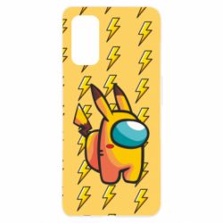 Чехол для Realme 7 Pro Among Us - Pikachu skin - PrintSalon