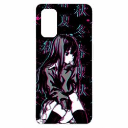 Чохол для Realme 7 Pro Anime Girl Glitch - PrintSalon