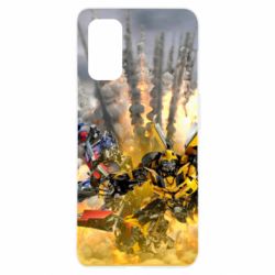 Чохол для Realme 7 Pro Bumblebee and Optimus Prime - PrintSalon