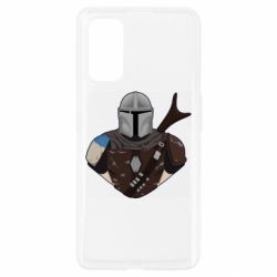 Чехол для Realme 7 Pro Bust of Mandalorian - PrintSalon