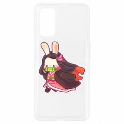 Чехол для Realme 7 Pro Chibi Bunny Kamado Nezuko