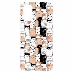 Чохол для Realme 7 Pro Cute dogs pattern - PrintSalon