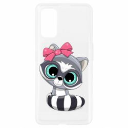 Чехол для Realme 7 Pro Cute raccoon - PrintSalon