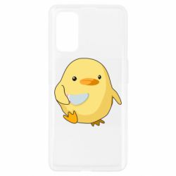 Чехол для Realme 7 Pro Цыпленок с ножом мем - PrintSalon