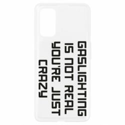 Чехол для Realme 7 Pro Gaslighting is not real - PrintSalon