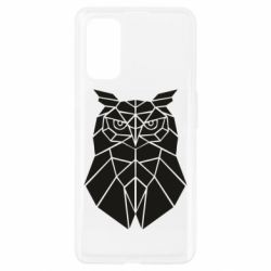 Чохол для Realme 7 Pro Geometric Owl - PrintSalon