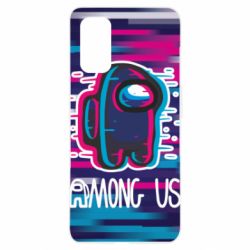 Чехол для Realme 7 Pro Glitch Among Us - PrintSalon