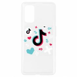 Чехол для Realme 7 Pro Icons TIK TOK - PrintSalon