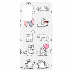 Чохол для Realme 7 Pro Кот Саймона емоції - PrintSalon