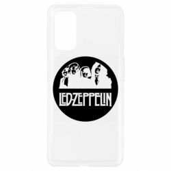 Чехол для Realme 7 Pro Led Zeppelin in a circle - PrintSalon