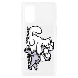 Чохол для Realme 7 Pro Любов котів - PrintSalon