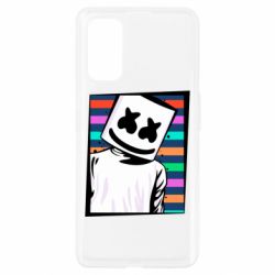 Чехол для Realme 7 Pro Marshmello Colorful Portrait - PrintSalon