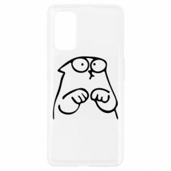 Чехол для Realme 7 Pro Милый Кот Саймона - PrintSalon