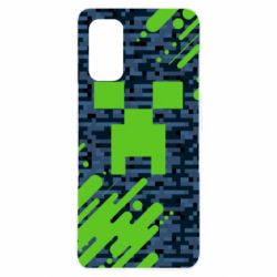 Чехол для Realme 7 Pro Minecraft Creeper - PrintSalon